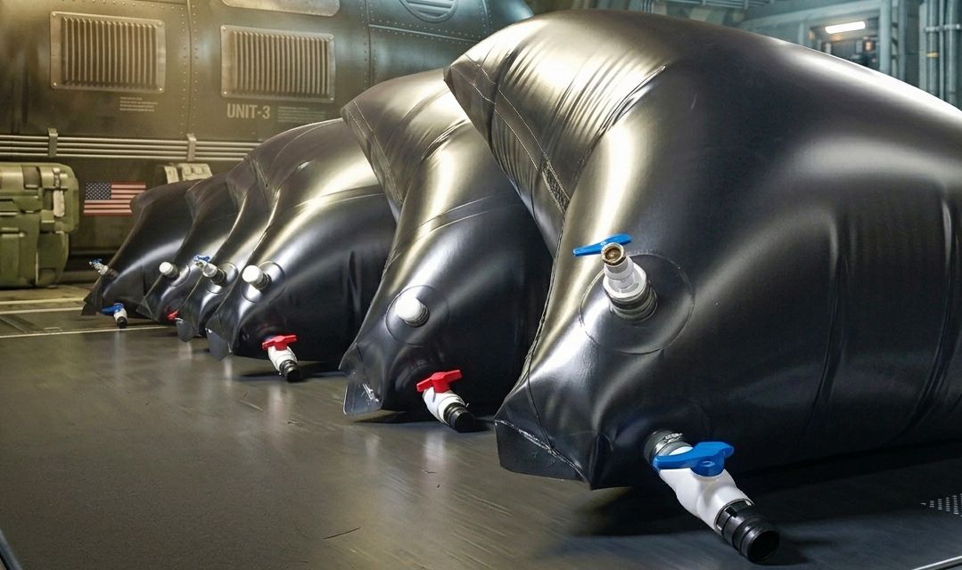 Air bladder fuel containment systems